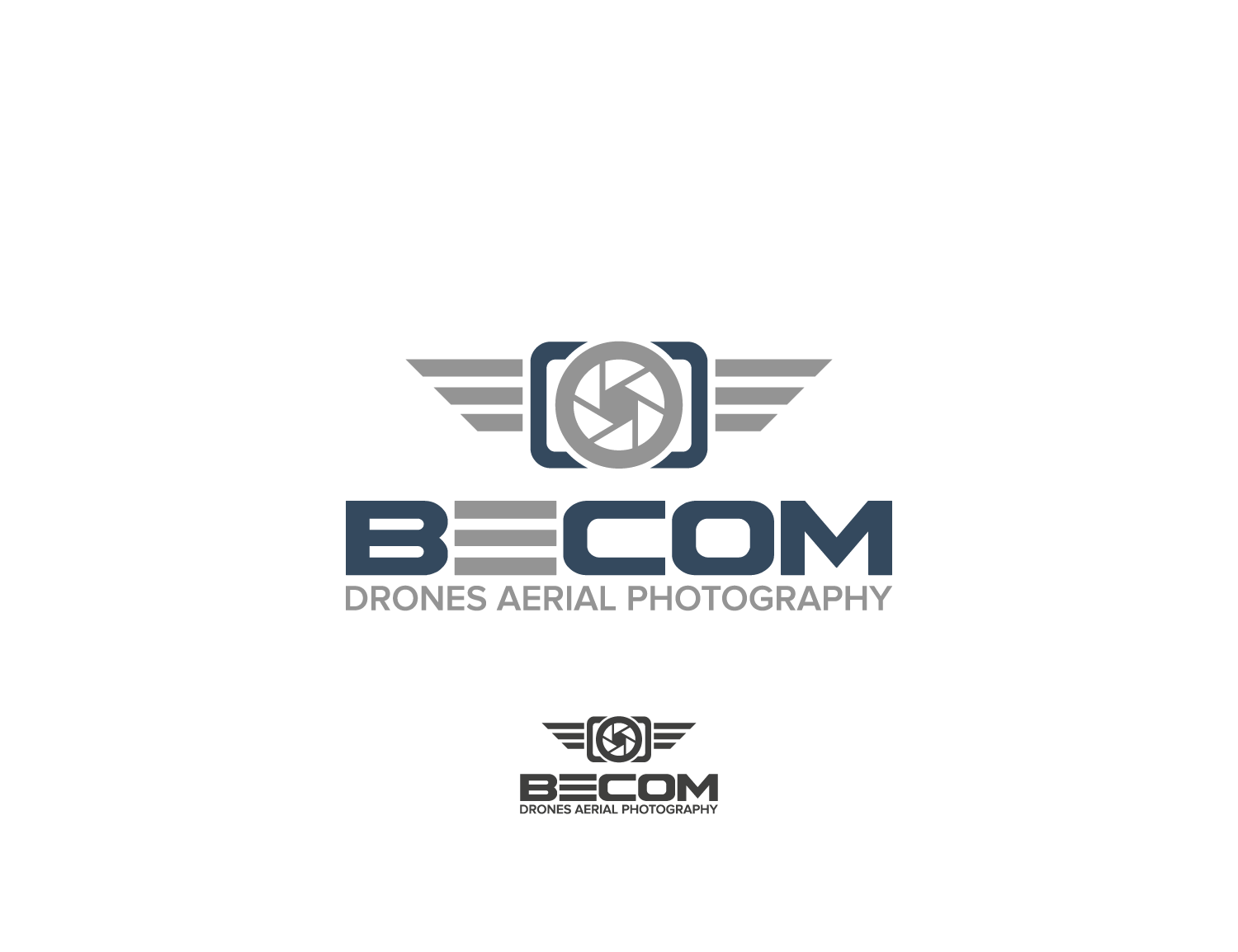 Logo Design by RCGraphics for BeCom Drones | Design #10983518