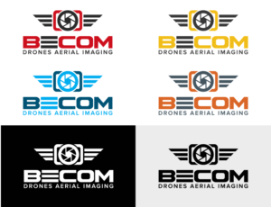 Logo Design by RCGraphics for BeCom Drones | Design: #10986303