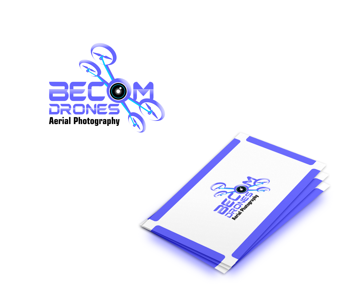 Logo Design by KaguDesign for BeCom Drones | Design #10994345