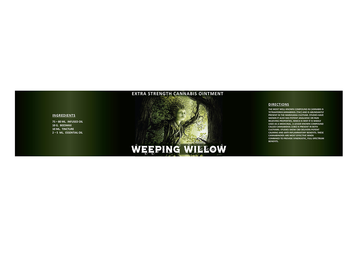 Etikett-Design von kicha für Weeping willow | Design #10911354