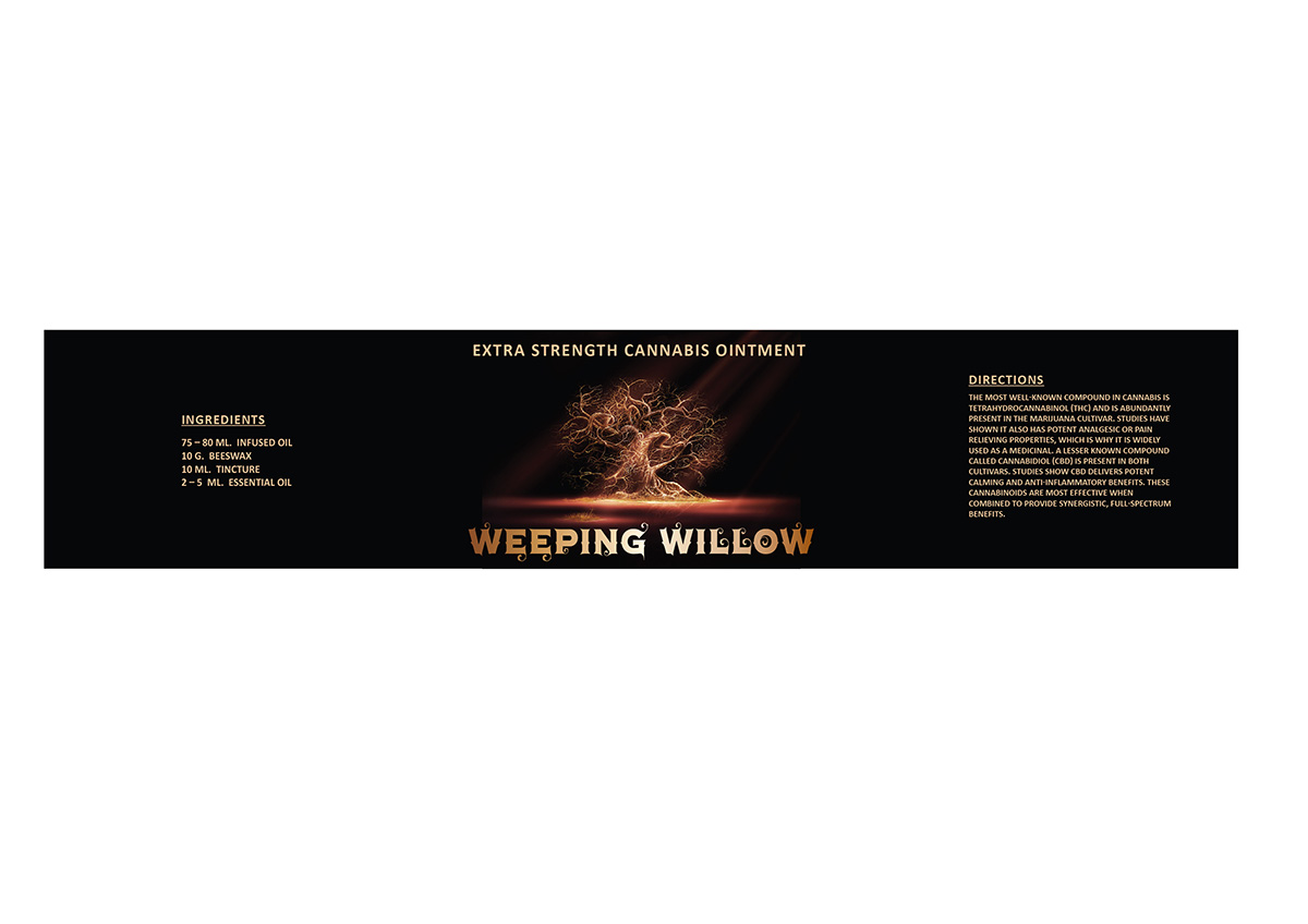 Etikett-Design von kicha für Weeping willow | Design #10911380