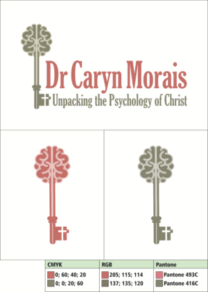 Dr Caryn Morais Unpacking the Psychology of Christ | Logo Design by Polina_pro
