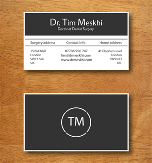 Design de Carte de Visite par  Jirí Drechsler pour CAS | Design : #2311117