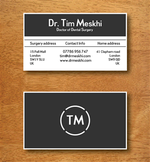 Design de Carte de Visite par  Jirí Drechsler pour CAS | Design : #2311136