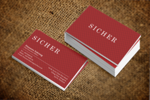Design de Carte de Visite par Sandaruwan pour Sicher Company Limited | Design #10901239