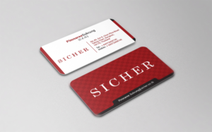 Diseño de Tarjeta de Presentación por Anooshaa para Sicher Company Limited | Diseño: #10925468