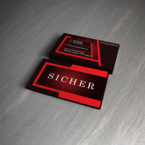 Design de Carte de Visite par Anooshaa pour Sicher Company Limited | Design #10925472