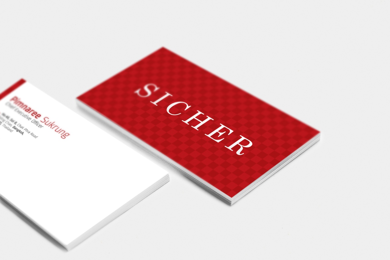 Business Card Design by FilippiniMatiasDG for Sicher Company Limited | Design #10928222
