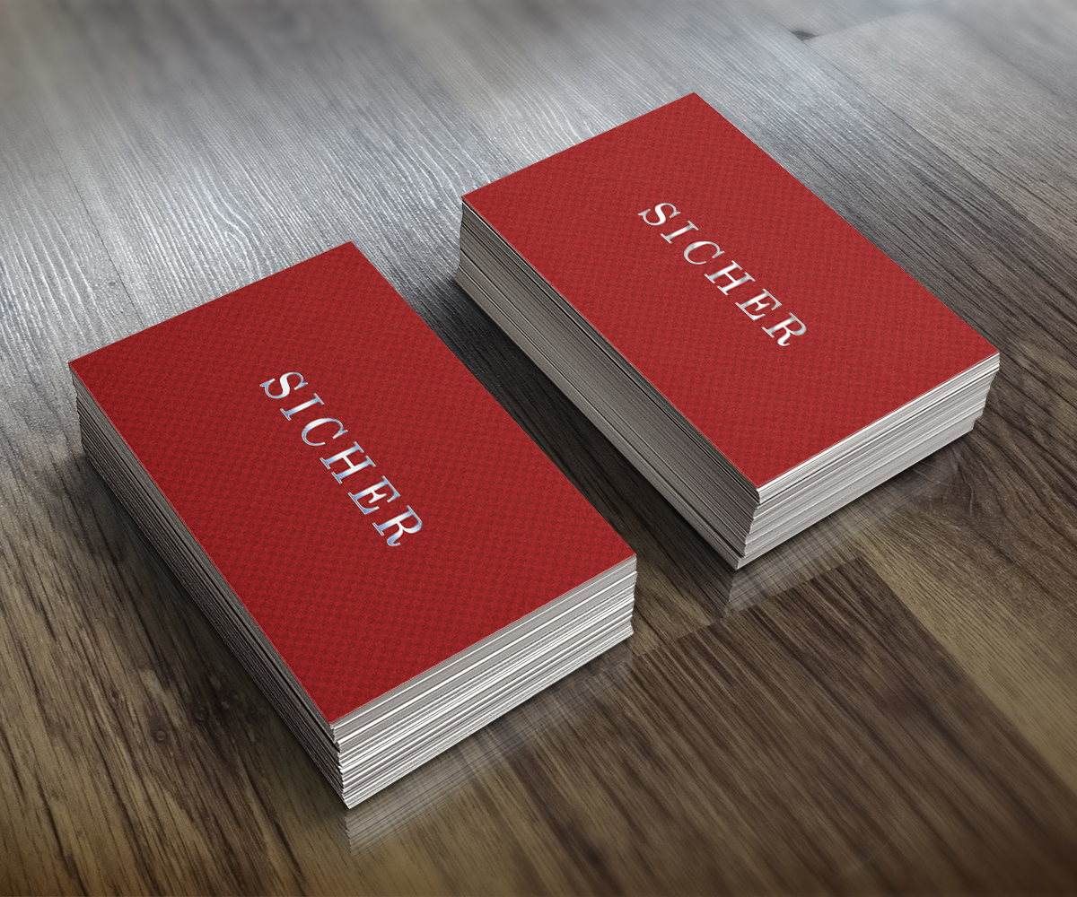 Business Card Design by aglaronde23 for Sicher Company Limited | Design #10899624