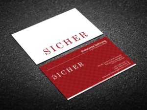 Diseño de Tarjeta de Presentación por Verified artistry para Sicher Company Limited | Diseño: #10913087