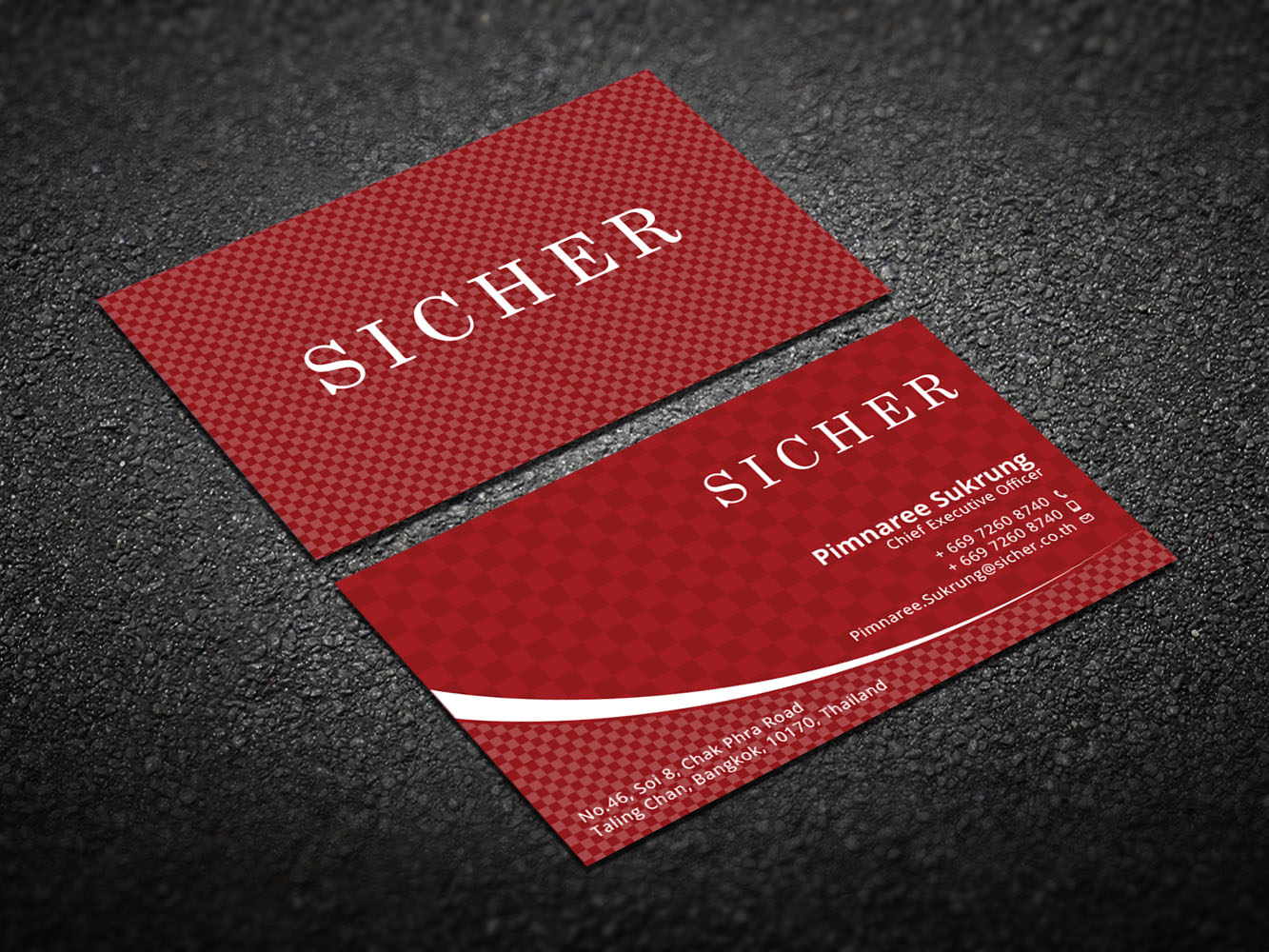 Diseño de Tarjeta de Presentación por Verified artistry para Sicher Company Limited | Diseño #10913090