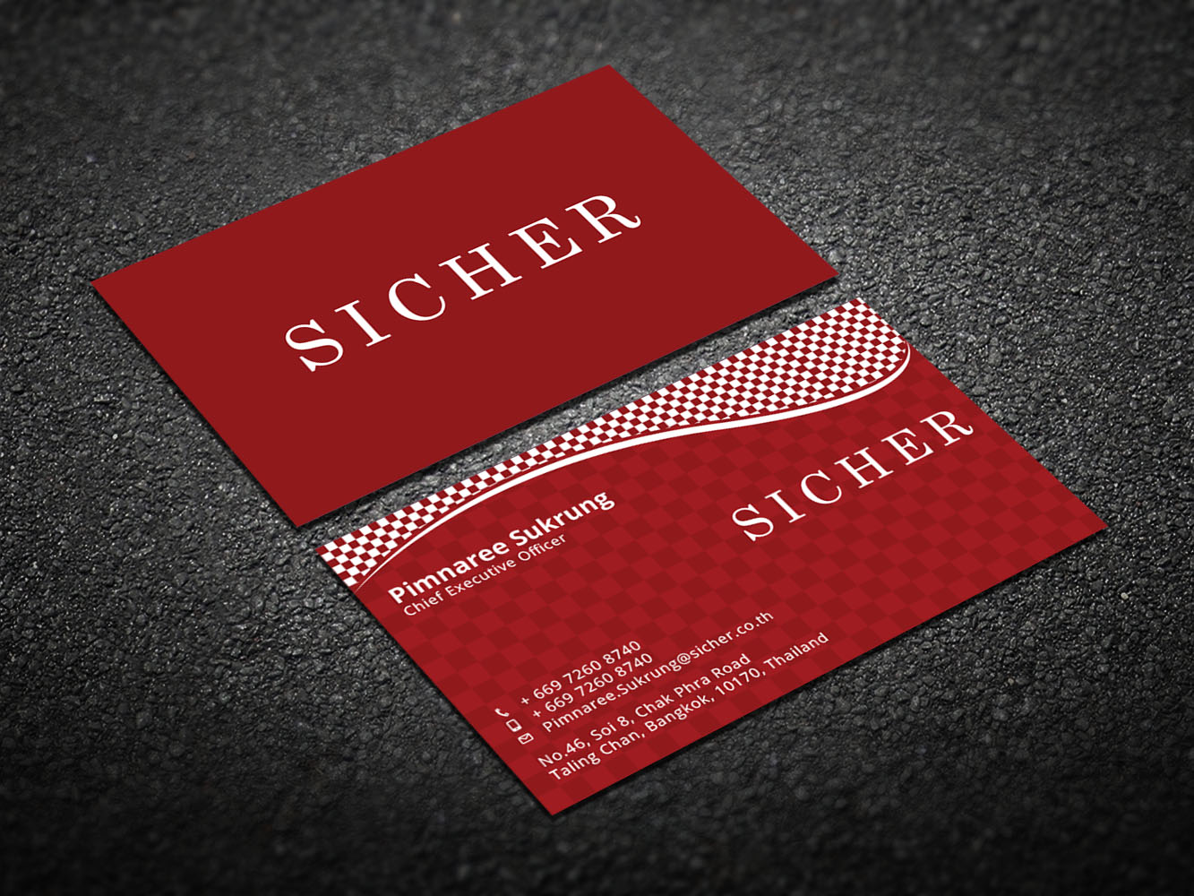 Diseño de Tarjeta de Presentación por Verified artistry para Sicher Company Limited | Diseño #10913091