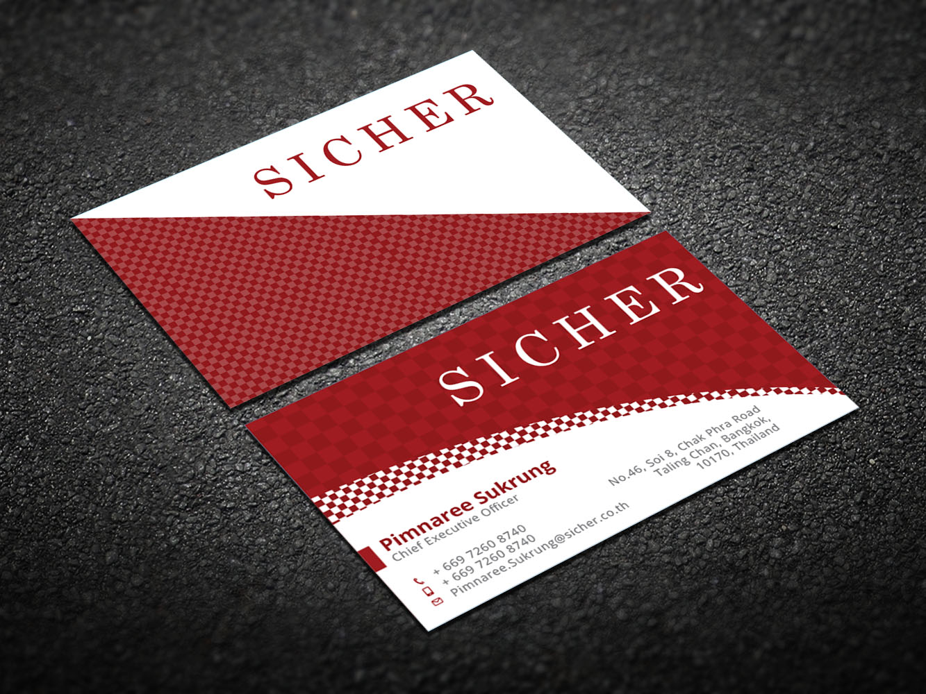 Diseño de Tarjeta de Presentación por Verified artistry para Sicher Company Limited | Diseño #10913095