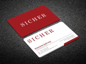 Business Card Design by Verified artistry (Design garden) for Sicher Company Limited | Design: #10913108