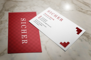 Diseño de Tarjeta de Presentación por Grafactory para Sicher Company Limited | Diseño: #10910491