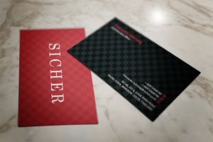 Diseño de Tarjeta de Presentación por Grafactory para Sicher Company Limited | Diseño: #10910633