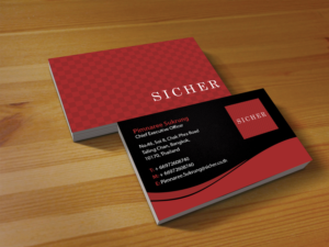 Diseño de Tarjeta de Presentación por Creations Box 2015 para Sicher Company Limited | Diseño: #10904470