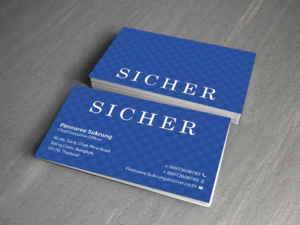 Business Card Design by Creations Box 2015 for Sicher Company Limited | Design: #10904472