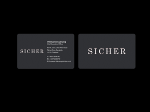 Business Card Design by Creations Box 2015 for Sicher Company Limited | Design: #10904484