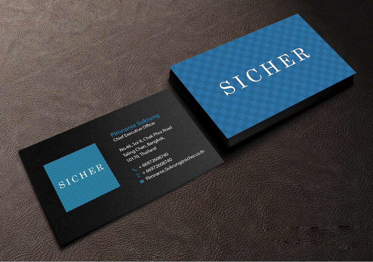 Business Card Design by Creations Box 2015 for Sicher Company Limited | Design #10904486