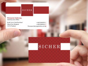 Business Card Design by Creations Box 2015 for Sicher Company Limited | Design: #10904500