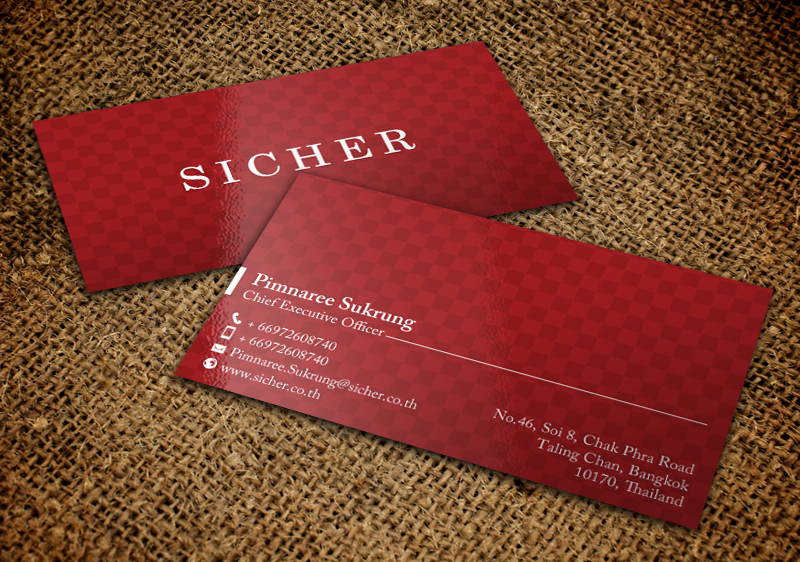 Business Card Design by chandrayaan.creative for Sicher Company Limited | Design #10931253