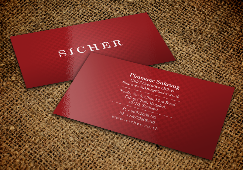 Business Card Design by chandrayaan.creative for Sicher Company Limited | Design #10931254