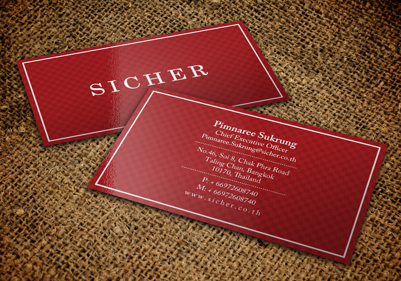 Business Card Design by chandrayaan.creative for Sicher Company Limited | Design #10931263