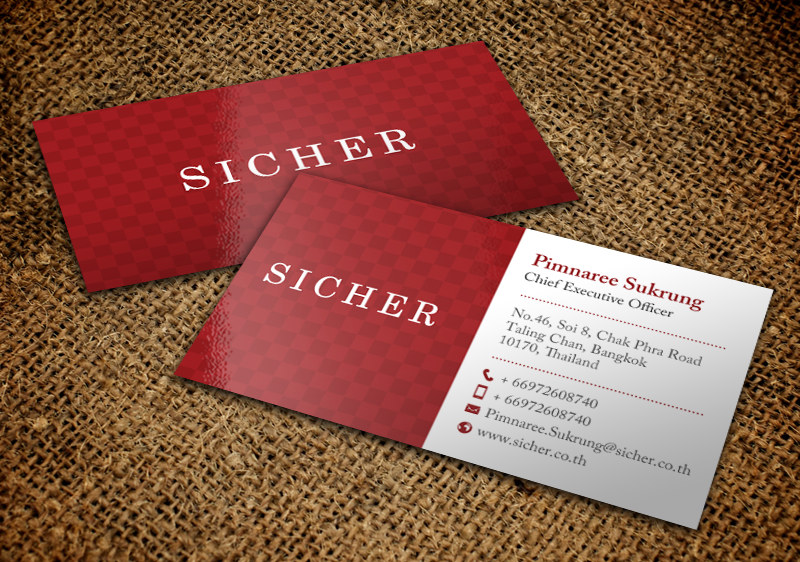 Business Card Design by chandrayaan.creative for Sicher Company Limited | Design #10931267