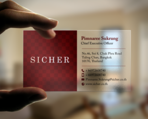 Design de Carte de Visite par chandrayaan.creative pour Sicher Company Limited | Design #10931271