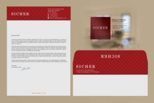 Diseño de Tarjeta de Presentación por chandrayaan.creative para Sicher Company Limited | Diseño: #10957164