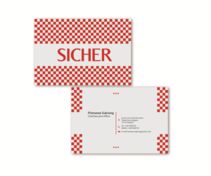 Business Card Design by Kreatif for Sicher Company Limited | Design: #10896562