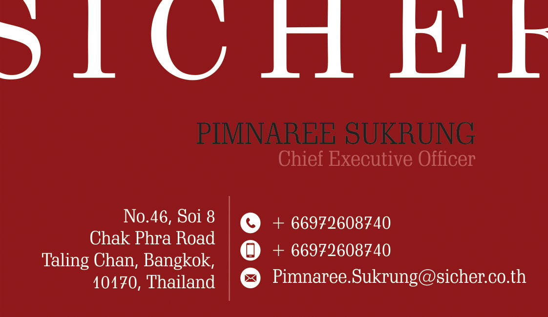 Business Card Design by alhemique1 for Sicher Company Limited | Design #10903684