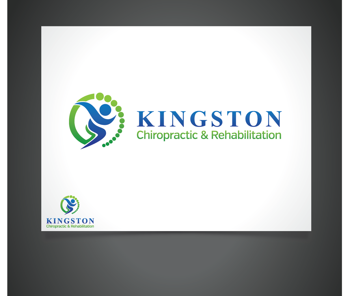 Logo Design by Blind for Kingston Chiropractic and Rehabilitation | Design: #2279394