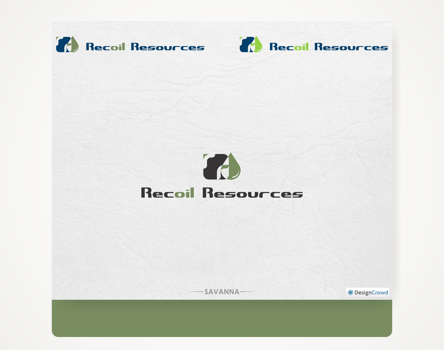 Diseño de Logo por Savana para Recoil Resources | Diseño #11203122