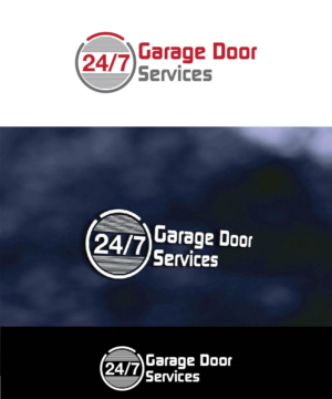 Logo Design by joliau for 24/7 Garage Door Services | Design: #10889580