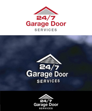 Logo Design by joliau for 24/7 Garage Door Services | Design: #10890465