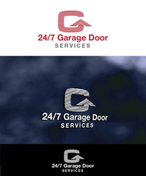Logo Design by joliau for 24/7 Garage Door Services | Design: #10890466