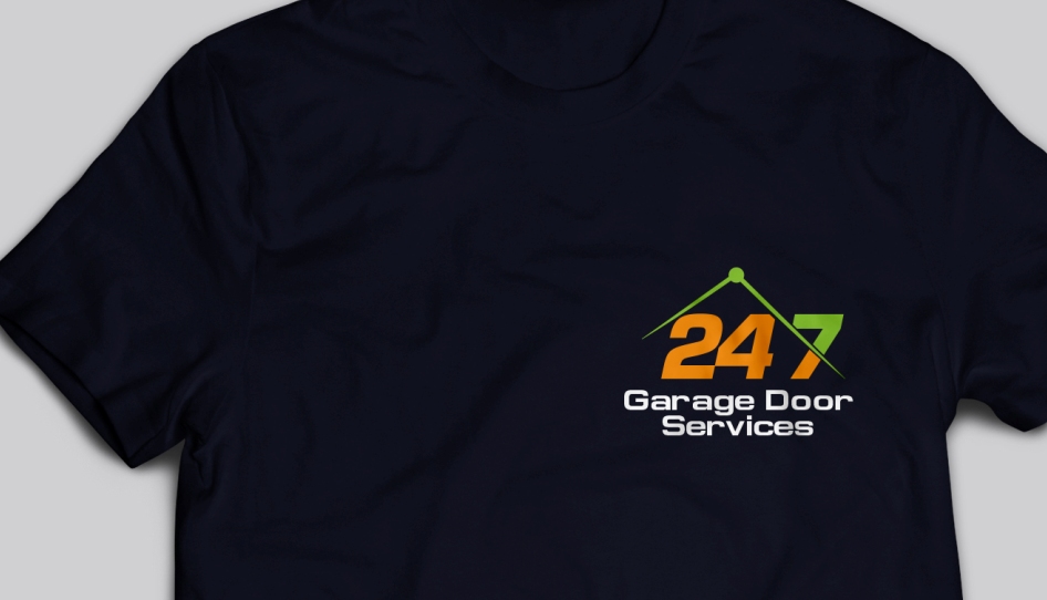 Logo Design by PointGrfx for 24/7 Garage Door Services | Design #10908048
