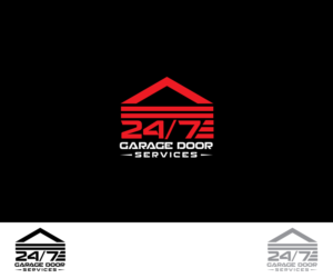 Logo Design by Omee63 for 24/7 Garage Door Services | Design: #10883374