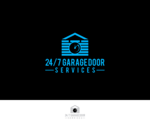 Logo Design by Omee63 for 24/7 Garage Door Services | Design: #10883376