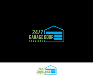 Logo Design by Omee63 for 24/7 Garage Door Services | Design: #10893848