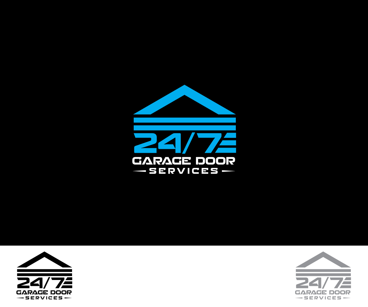 Logo Design by Omee63 for 24/7 Garage Door Services | Design #10893870