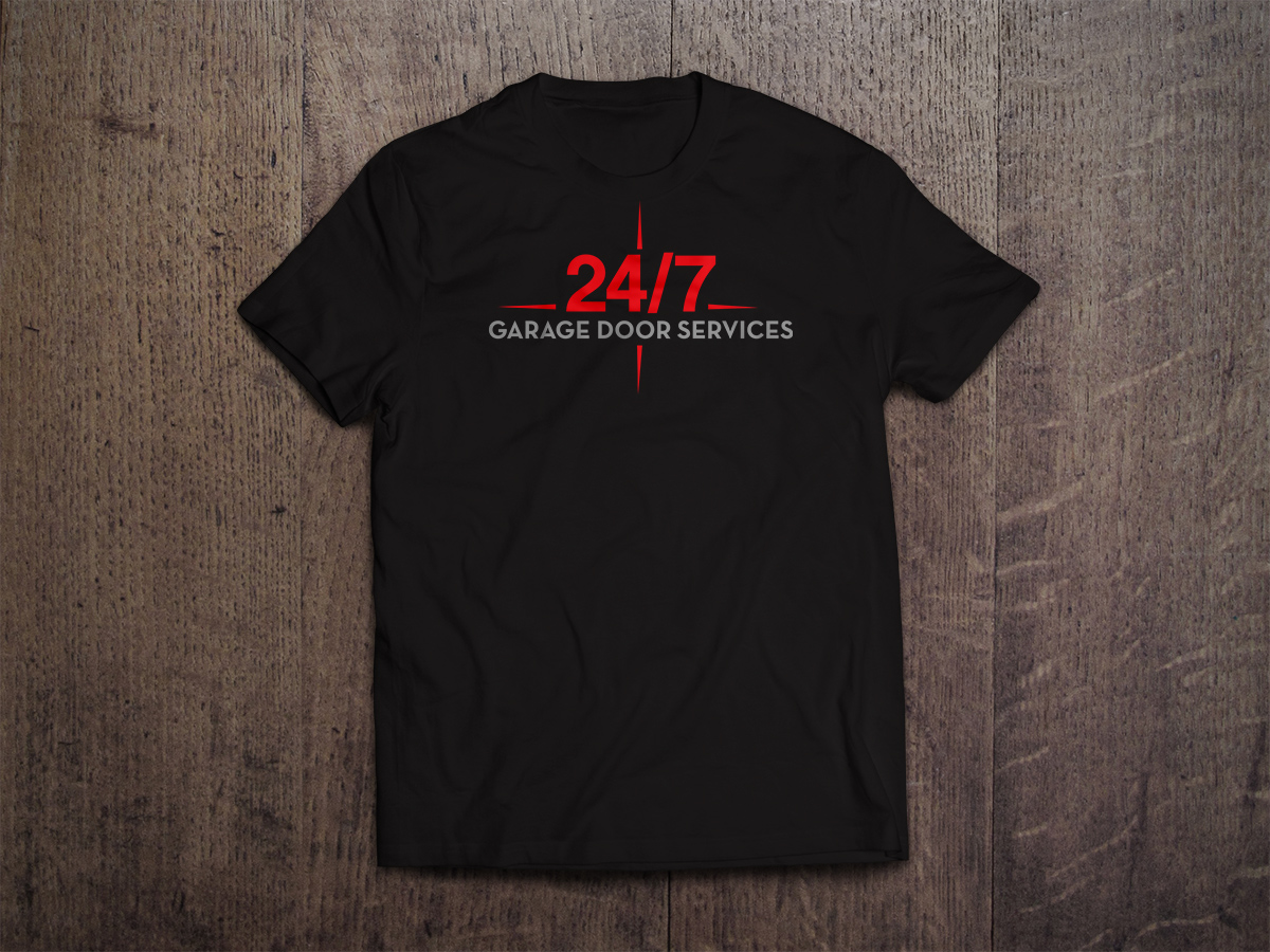 Logo Design by Atec for 24/7 Garage Door Services | Design #10892558