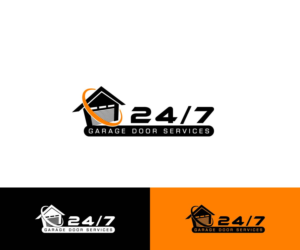 Logo Design by ghonam for 24/7 Garage Door Services | Design: #10898398