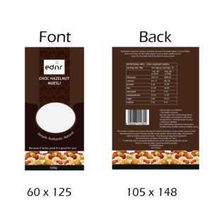 Etikett-Design von navya_lk für ednr real foods | Design: #10939485