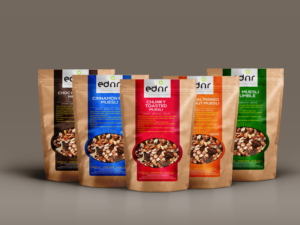 Etikett-Design von sarada.dissanayake für ednr real foods | Design: #10927797