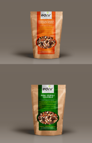 Etikett-Design von sarada.dissanayake für ednr real foods | Design: #10927816