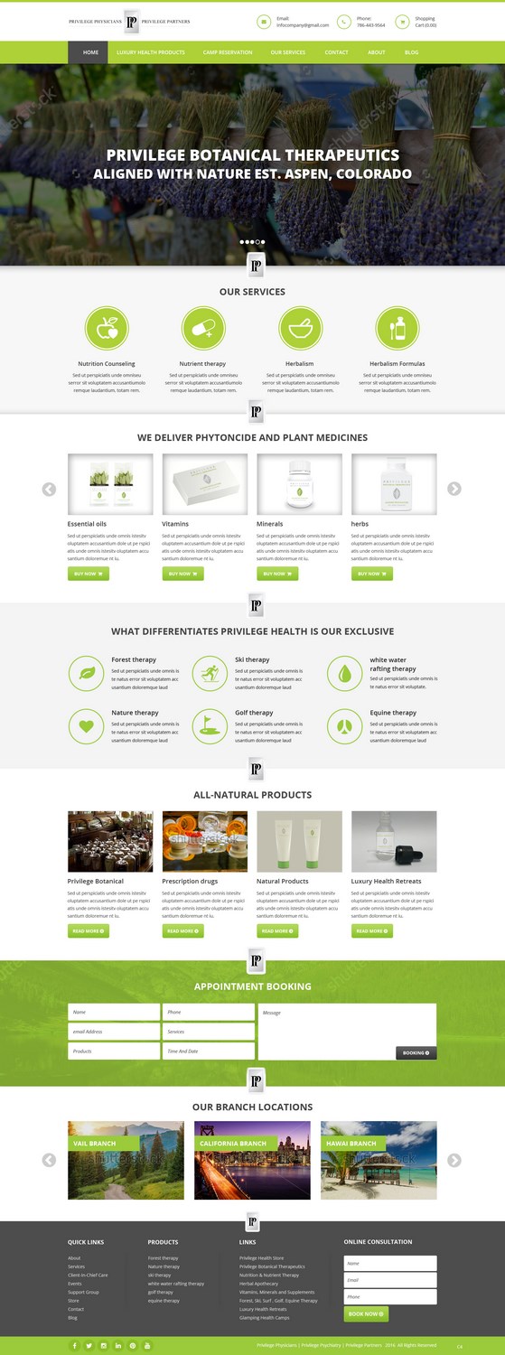WordPress-Design von pb für PrivilegePhysicians.com | Design #10894588