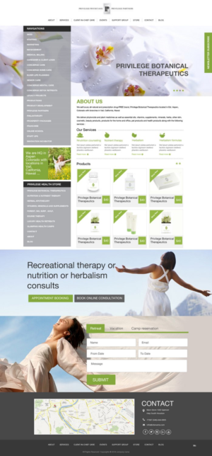 Wordpress Design by pb for PrivilegePhysicians.com | Design: #10896127